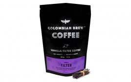 Colombian Brew Vanilla Filter Coffee   Pack  100 grams